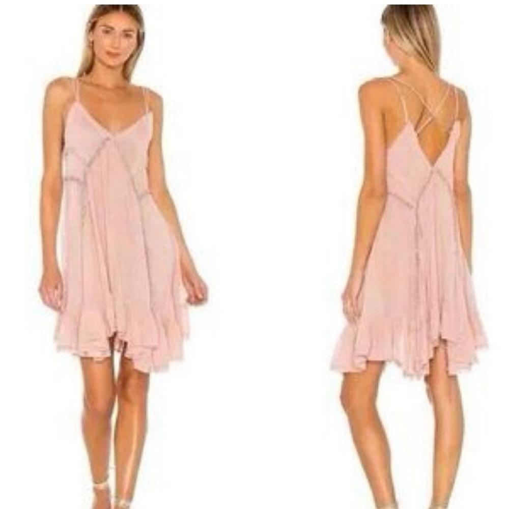 Free People Sway With Me Trapeze Dress